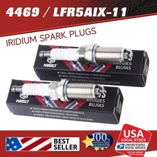 Fit For Dodge Chrysler Brand-New Iridium Spark Plugs OE# 4469 LFR5AIX-11 (8Pcs)