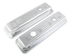 Mr. Gasket 9847 Chrome Valve Covers Caps