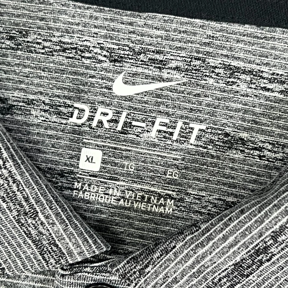 Camisa Polo Princeton Tigers Princeton Golf Nike Dri-Fit Rayas | Gris | SS | XL Foto 3 de 4