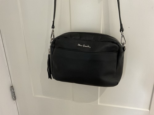 Pierre Cardin Leather Shoulder/crossbody Bag - Picture 2 of 12