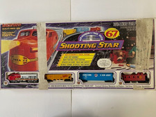 Vintage Bachmann Santa Fe HO Model Railroad Train Set: Shooting Star
