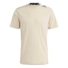 adidas MEN'S DESIGNED FOR TRAINING WORKOUT T-SHIRT TEE TOP BEIGE GYM FITNESS NEW
