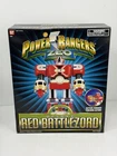 Vintage 1995 Bandai Power Rangers Zeo Deluxe Red Battlezord Figure New Sealed