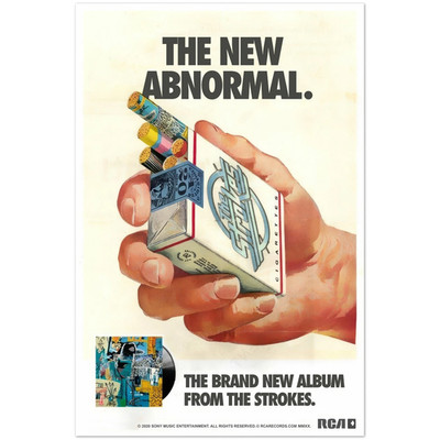 The Strokes The New Abnormal Album Music Poster