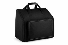 Akkordeon Tasche 96 B&auml;sse Rucksack Gigbag DELUXE PRO Schwarz Gepolstert