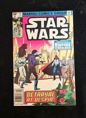 Star Wars #43 - Betrayal at Bespin! - 1ST APP. LANDO CALRISSIAN, Newsstand 