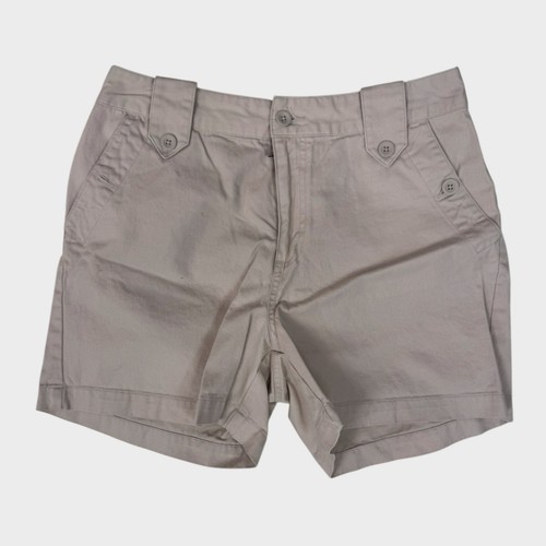 Sonoma pantaloncino donna taglia 12 vintage vita alta mamma beige - Foto 7 di 8