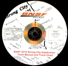 Burlington Northern Santa Fe 2016 Strong City Sub TC Manual  PDF Pages on DVD