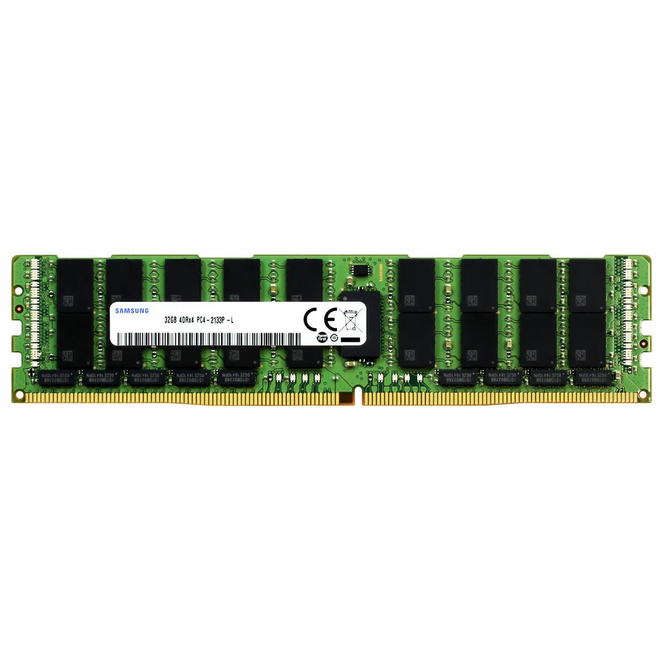 4pcs Samsung 32GB 2133MHz ECC Server Memory DDR4 PC4-2133P 4DRx4 DIMM 288Pin RAM - Image 2 of 3