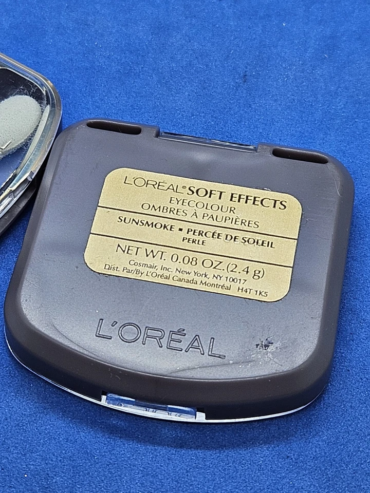 L'Oreal SOFT EFFECTS Eye Colour Shadow Duo SUNSMOKE Perle 0.08oz (LOT/2) - Image 4 of 4