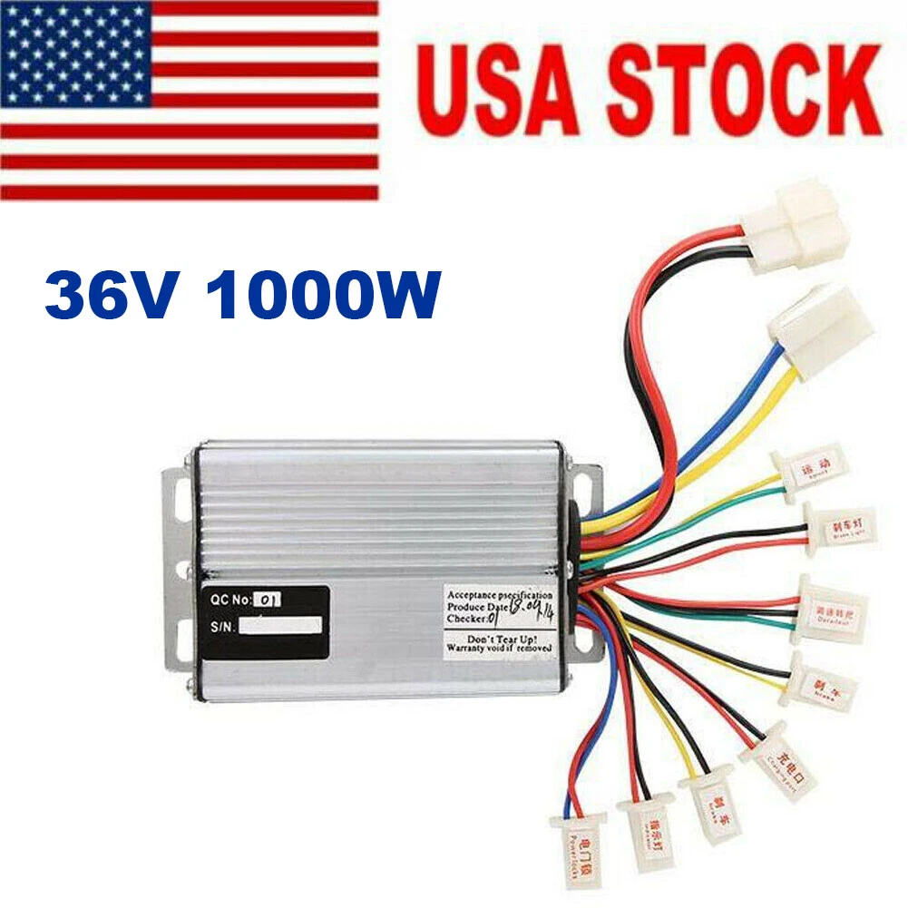 E-Bike Motor Controller 36V/48V 350W12 Tube Brushle Produktbild-Vorschau 8