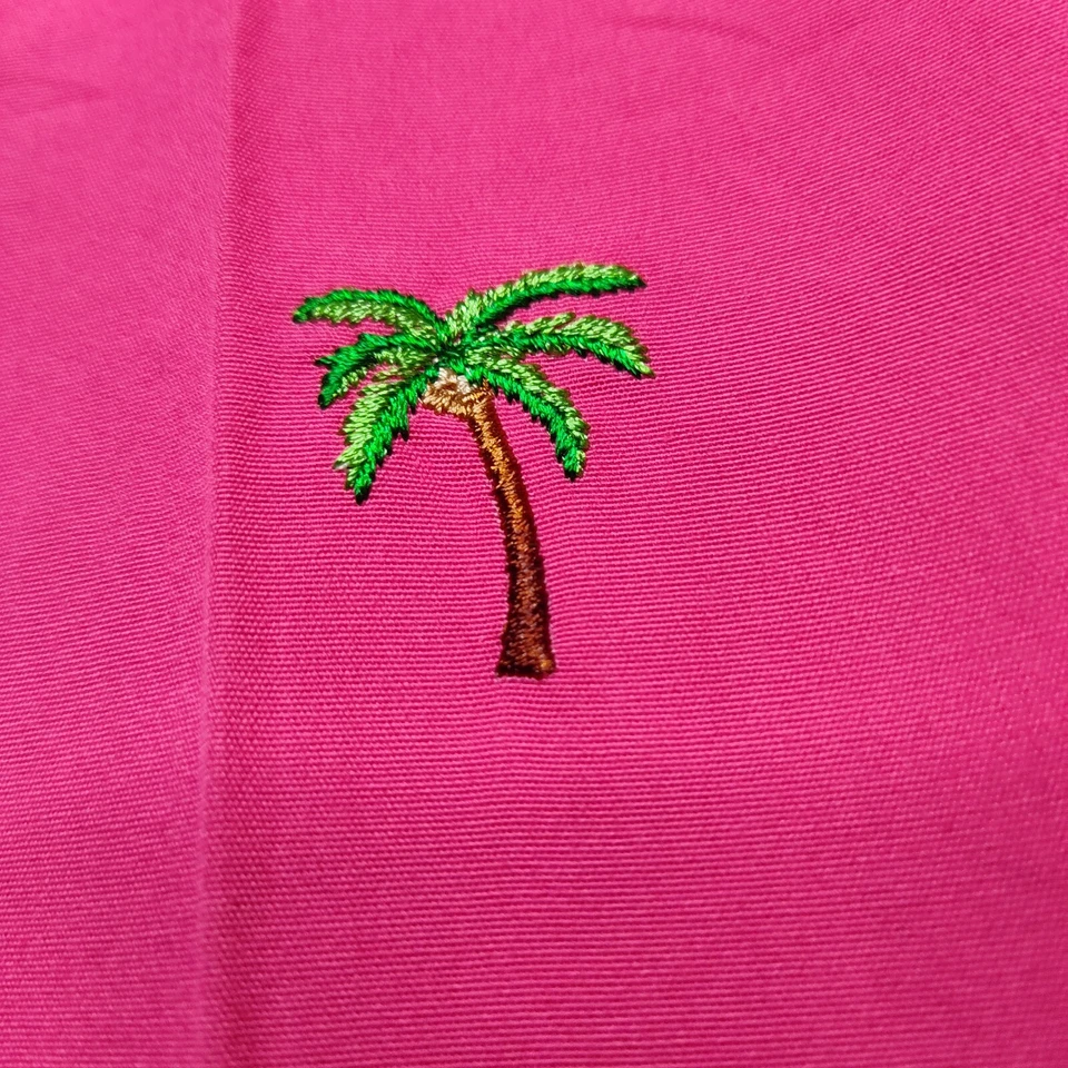 Pantalones chinos BROOKS BROTHERS 346 para mujer talla 8 rosa bordados forrados de palmera Foto 4 de 4