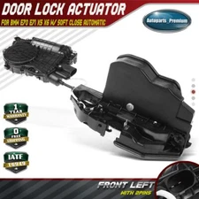 Door Lock Actuator for BMW E70 E71 X5 X6 w/ Soft Close Automatic Front Left LH