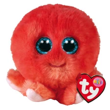 TY Puffies - SHELDON the Octopus (3 inch) - MWMTs Stuffed Animal Toy