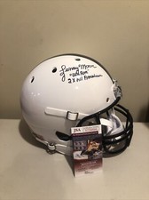 PENN STATE NITTANY LIONS- LENNY MOORE SIGNED AUTOGRAPH FULL SIZE HELMET JSA COA PENN STATE NITTANY LIONS- LENNY MOORE SIGNED AUTOGRAPH FULL SIZE HELMET JSA COA