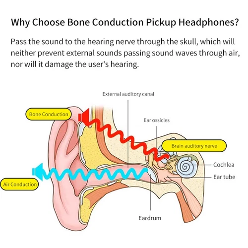 Bone Conduction Hearing Aid Earphone Sound Collector Noise Reduction for Seniors - Picture 9 of 14