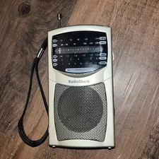 RADIO SHACK 12-817 MULTI BAND Portable Radio AM FM TV1 TV2 Tested Works 