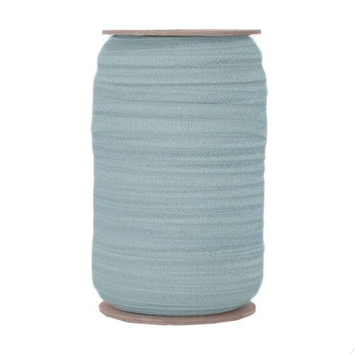 Angel Blue 5/8" Fold Over Elastic - Picture 2 of 2