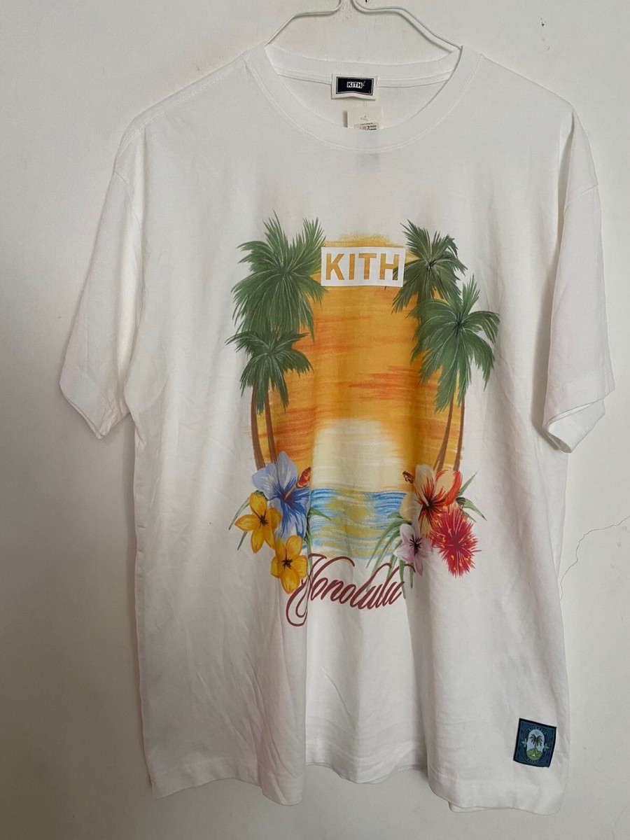KITH Hawaii Tシャツ M ホワイト KITH Hawaii Tシャツ M ホワイト Kith Hawaii Classic Logo Tee White