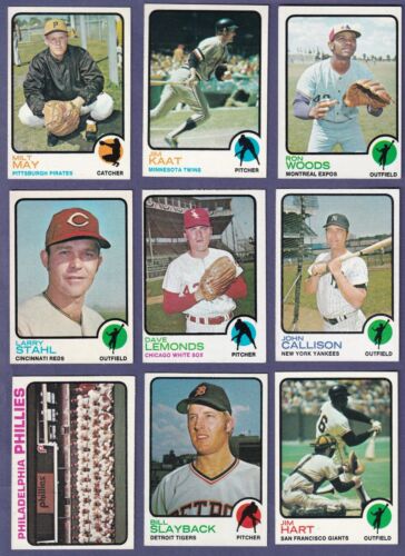 1973 Topps Baseball (529-660) * You Pick * Conditions Listed - Picture 1 of 67