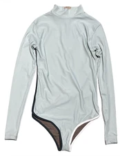 ACACIA FREE PEOPLE HAZE EHUKAI LONG SLEEVE RASH GUARD ONE PIECE SWIMSUIT SZ P XS