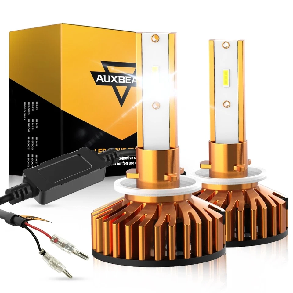 For Ford Mustang 1994-2004 AUXBEAM LED Headlight High Low Fog Light Bulbs Combo - Image 3 of 4