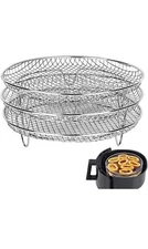 XL Air Fryer Accessories-Air Fryer Three Stackable Racks for Gowise Phillips USA