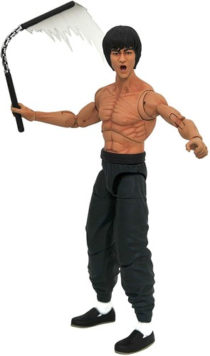 Diamond Select Toys Bruce Lee Shirtless 7" Deluxe Collector's Action Figure - Picture 7 of 9