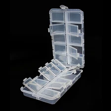 1 pcs Double-Layer 20 Compartments Hooks Storage Fly Fishing Tackle Lure Box