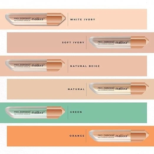 Maliao Pro Conceal High Coverage Concealer | Full Coverage | Lightweight & Long- - Image 2 of 4