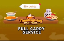 ⭐ THANKSGIVING PARTNERS EVENT FULL CARRY 80K POINTS MONOPOLY PARTNER GO