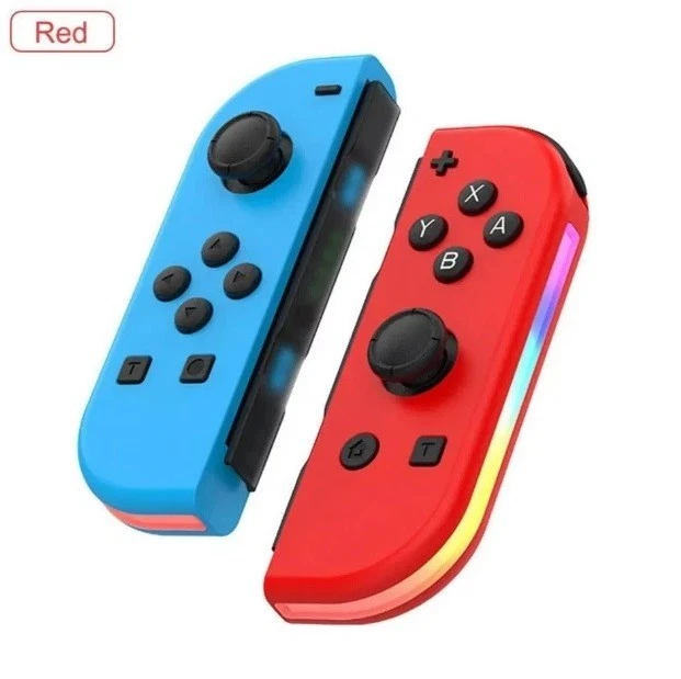 For Switch Joy-Con Controller Left & Right Wireless Pair Gamepad Joypad with LED - Image 2 of 4