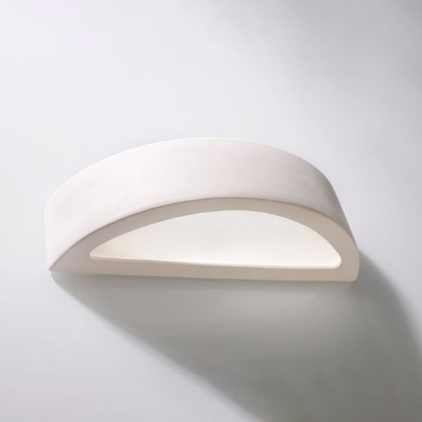 Applique céramique blanc E27 Atena pour éclairage intérieur - 2