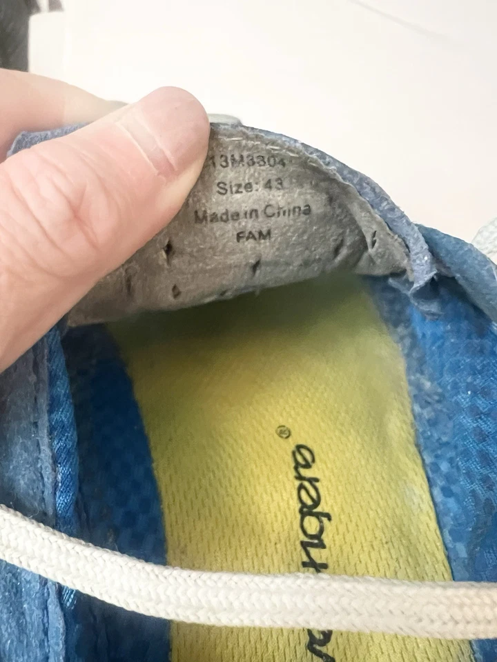 Vibram FiveFingers Seeya Barefoot Running Shoes, Size 43 Men’s 9.5 10 Blue - Image 2 of 4