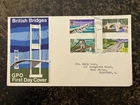 United Kingdom 1968 - British Bridges GPO FDC with stamps set Bridge Kent