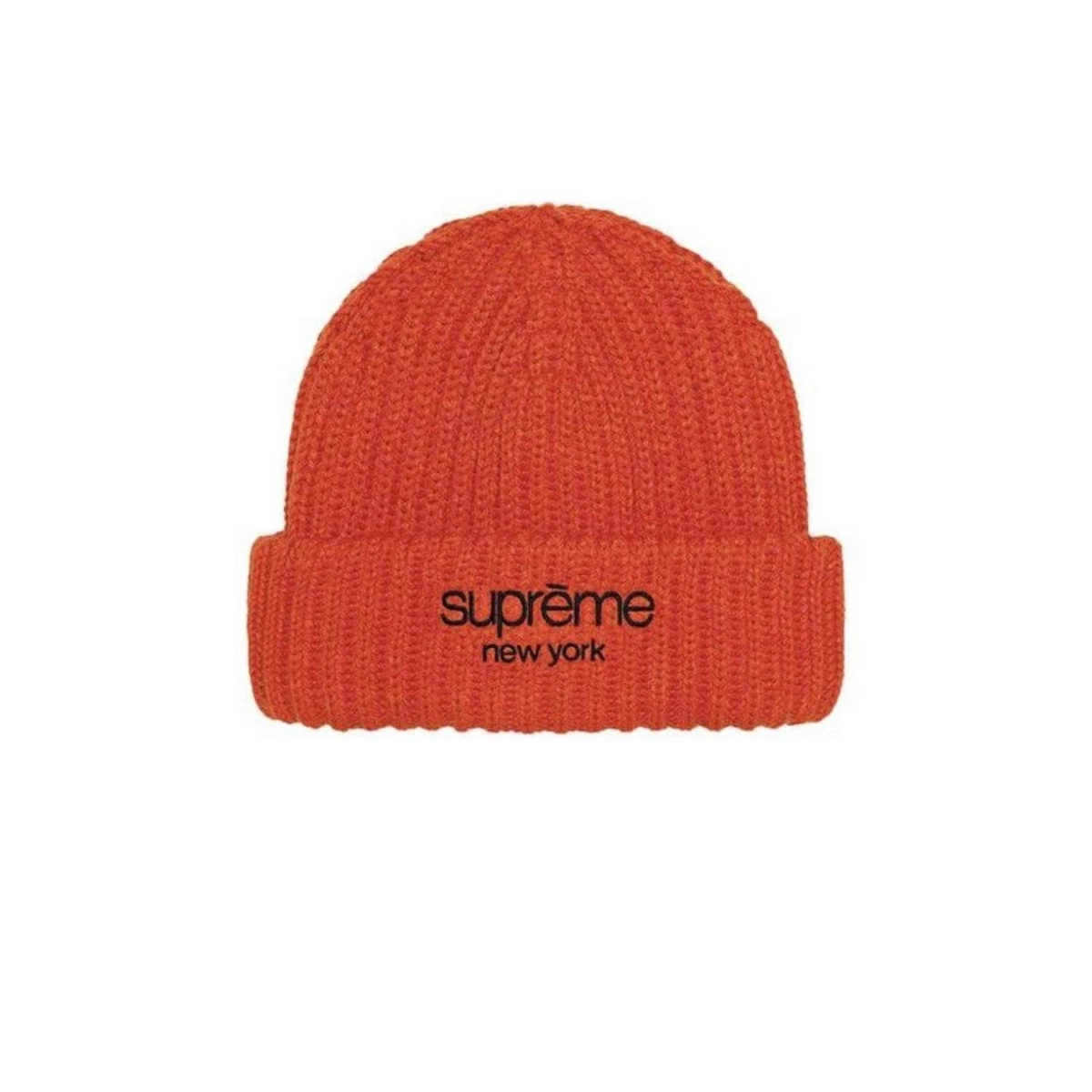 帽子 Supreme Overprint Beanie Orange 22SS Supreme Overprint Beanie Orange - SS22 - US