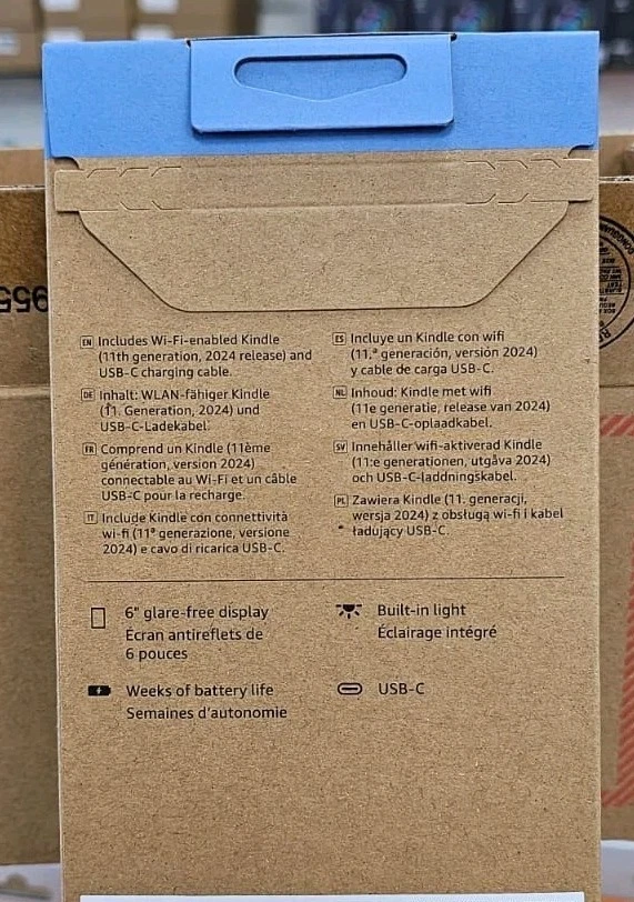 Amazon Kindle (newest 11th gen) 16GB Lightest most compact Kindle GREEN NO ADS - Image 3 of 4