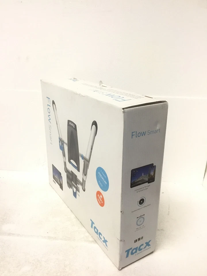 NEW Garmin Tacx Flow Smart Trainer T2240 Bluetooth ANT 800W 6% Slope FREE SHIP - Immagine 3 di 4