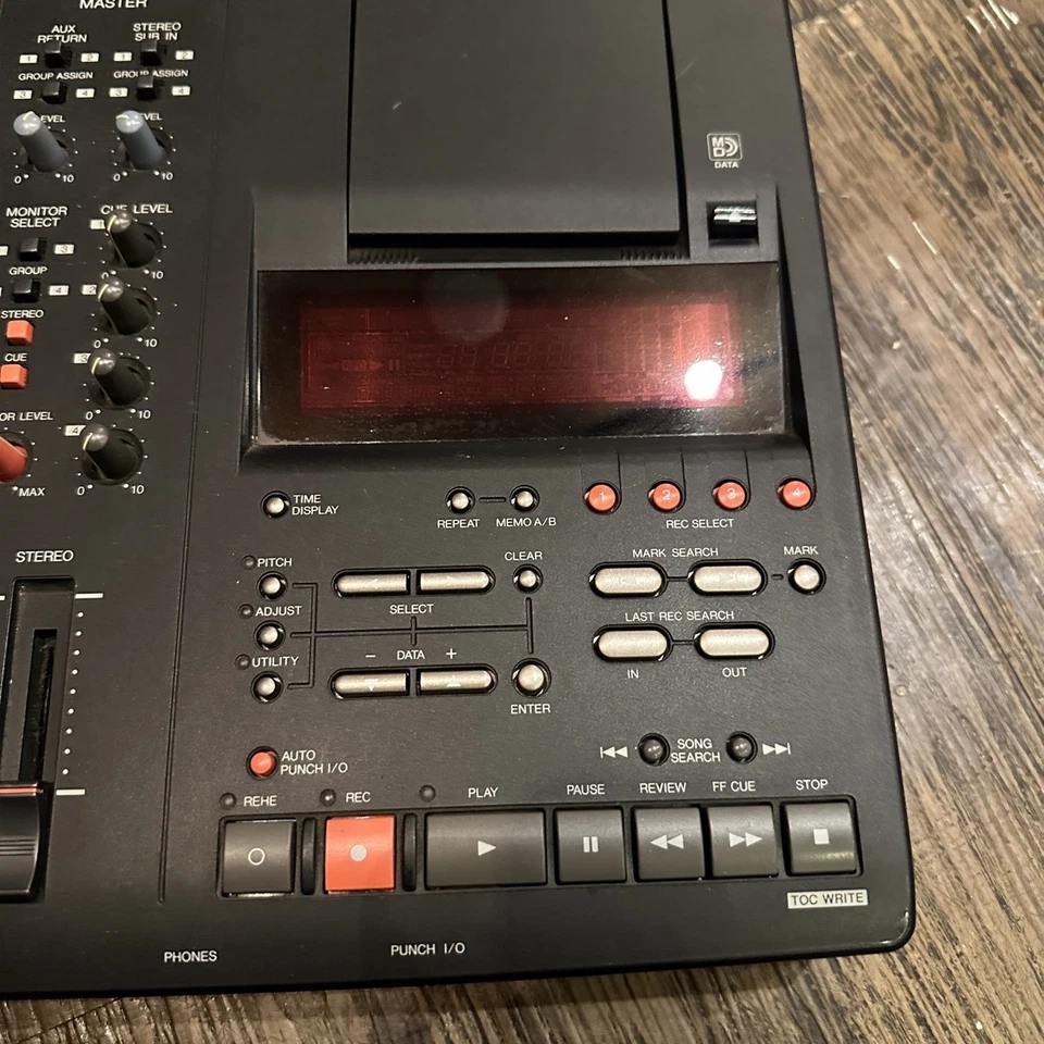 YAMAHA MD4 MTR Multitrack MD Data mini disc Recorder - Image 4 of 4