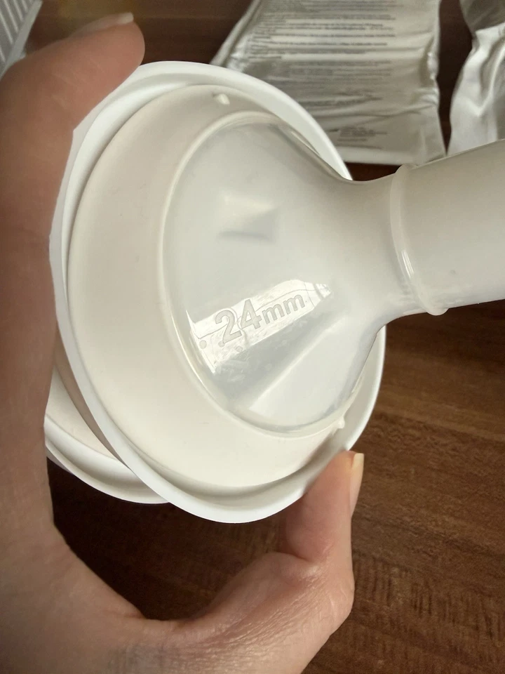 Medela Swing Maxi Flex Elektrische Doppel-Milchpumpe + große Brusthauben Milchbe - Bild 4 von 4