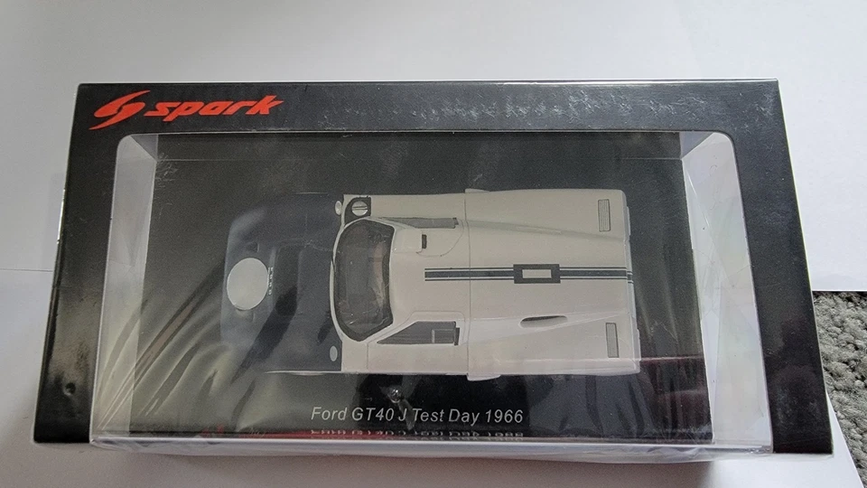 Spark 1/43 Ford GT40 J Car Test Day 1966  S8085 - Image 3 of 4