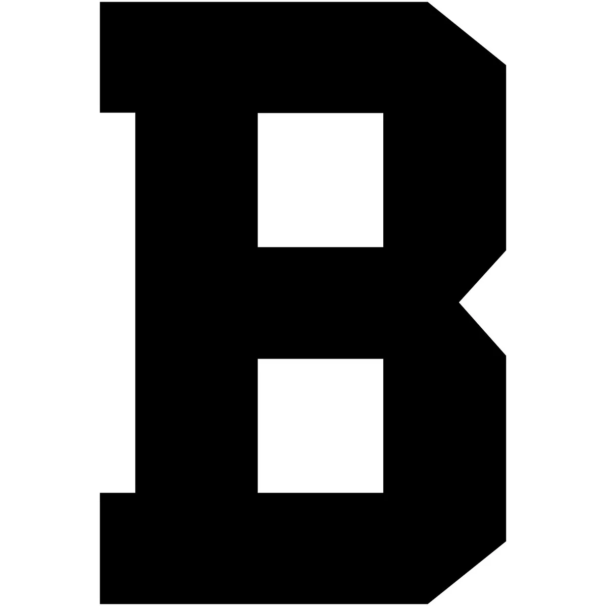 Letter B' Sticker