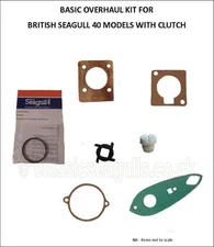 British Seagull 40 Model Overhaul Kit - Clutched Type - Maintenance Kit