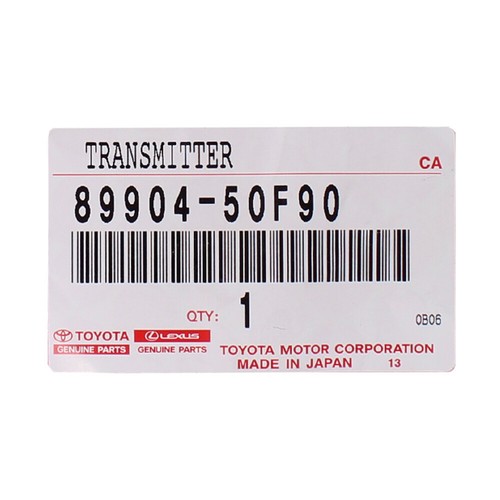 10-14 Lexus LS460, LS600h, HS250 NUEVO FABRICANTE DE EQUIPOS ORIGINALES llave remota inteligente 89904-50F90 HYQ14ACX - Imagen 5 de 5