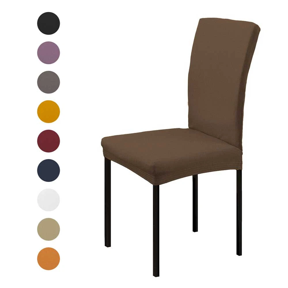 Lydevo Coprisedie Con Schienale 6 Pezzi Elasticizzato,Coprisedia Per Sala Da Pranzo,Fodere Sedie - Foto 10