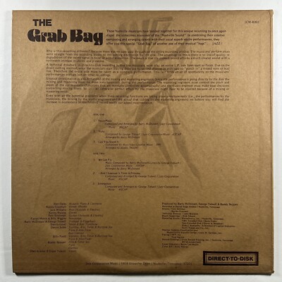 Audio Directions “The Grab Bag” LP/Jazz Corp. JCM-R001 (VG+) 1976