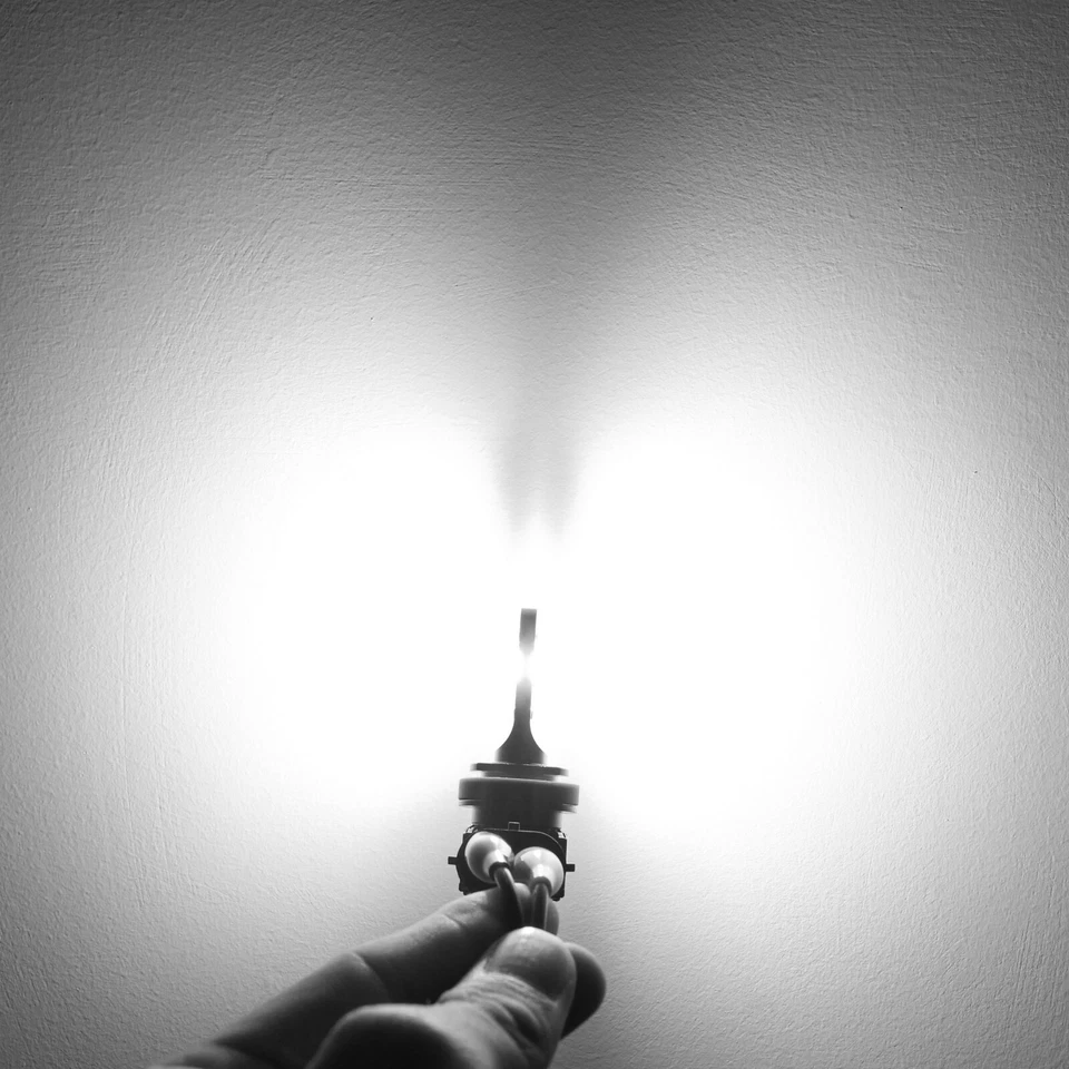 Alla Lighting Super Bright 5,200LM 6000K LED H8 Cornering Light|Fog Light Bulb - Image 2 of 4