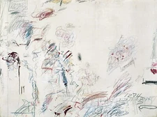 Cy Twombly : Second Voyage to Italy : Archival Art Print