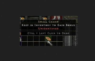 Unidentified Annihilus Small Charm -- Unid Anni -- Diablo 2 Resurrected PC SC