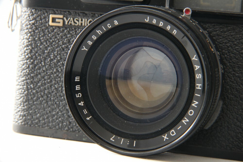 Exc++ Yashica Electro 35 GT Black 35mm Film Rangefinder Camera